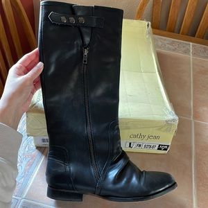 Cathy Jean genuine leather boots